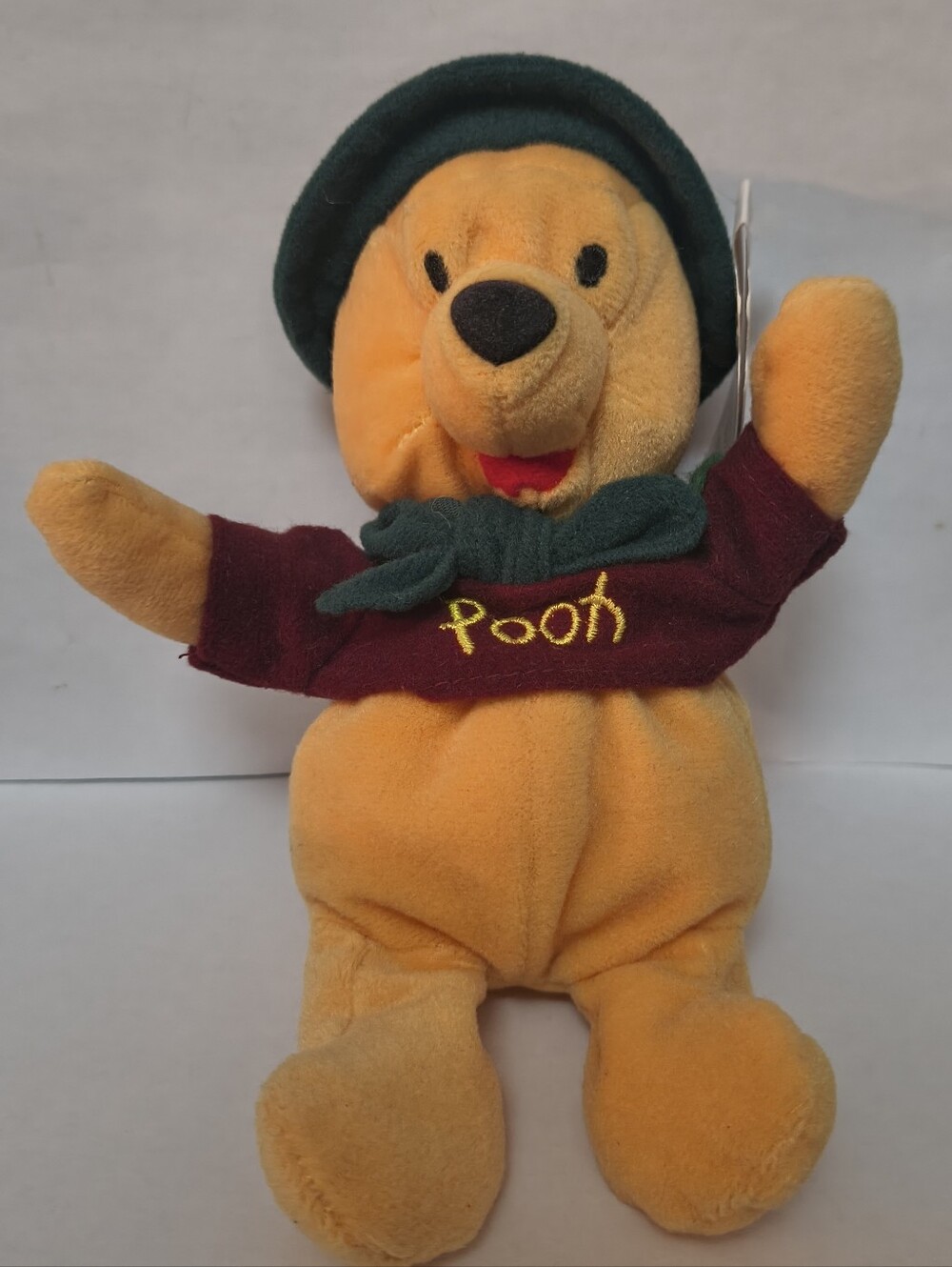 Disney World Mini Bean Bag Wilderness Winnie The Pooh New 8"